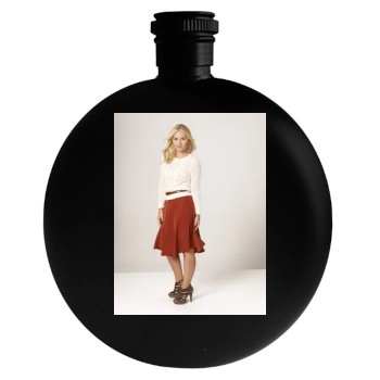 Elisha Cuthbert Round Flask