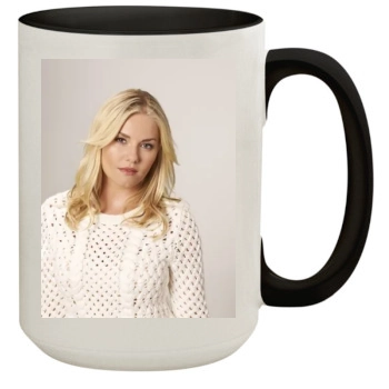 Elisha Cuthbert 15oz Colored Inner & Handle Mug