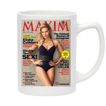 Elisha Cuthbert 14oz White Statesman Mug