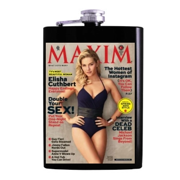 Elisha Cuthbert Hip Flask