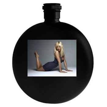 Elisha Cuthbert Round Flask