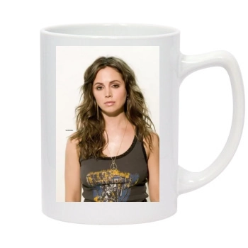 Eliza Dushku 14oz White Statesman Mug