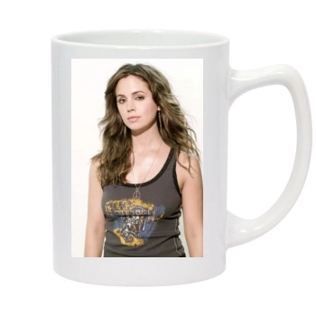 Eliza Dushku 14oz White Statesman Mug