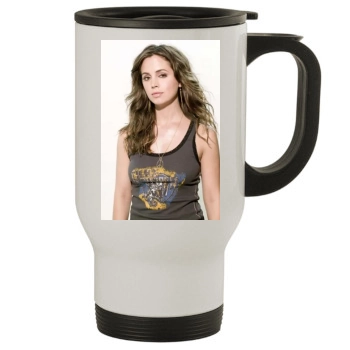 Eliza Dushku Stainless Steel Travel Mug