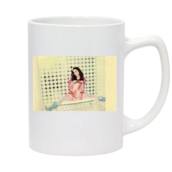 Eliza Dushku 14oz White Statesman Mug