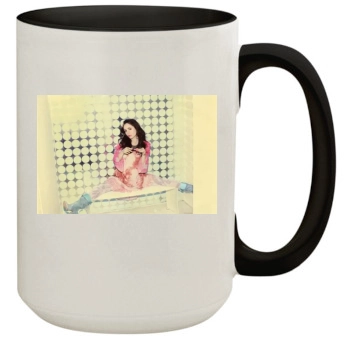 Eliza Dushku 15oz Colored Inner & Handle Mug