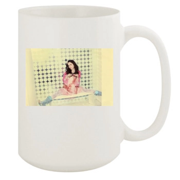 Eliza Dushku 15oz White Mug