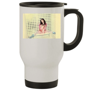 Eliza Dushku Stainless Steel Travel Mug