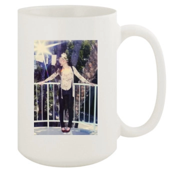 Eliza Dushku 15oz White Mug