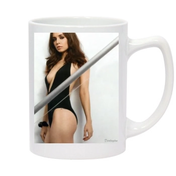 Eliza Dushku 14oz White Statesman Mug