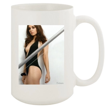 Eliza Dushku 15oz White Mug