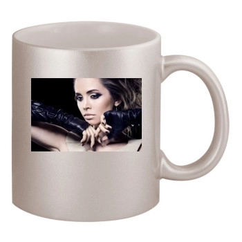 Eliza Dushku 11oz Metallic Silver Mug