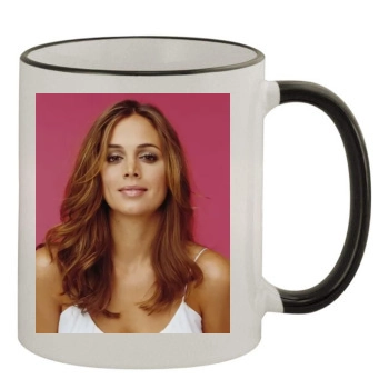 Eliza Dushku 11oz Colored Rim & Handle Mug