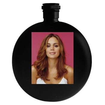 Eliza Dushku Round Flask