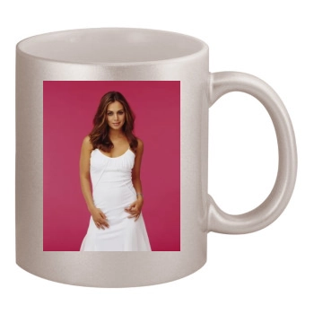 Eliza Dushku 11oz Metallic Silver Mug