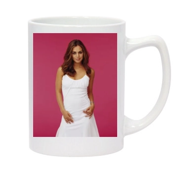 Eliza Dushku 14oz White Statesman Mug