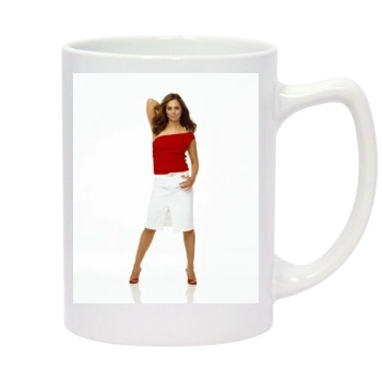 Eliza Dushku 14oz White Statesman Mug