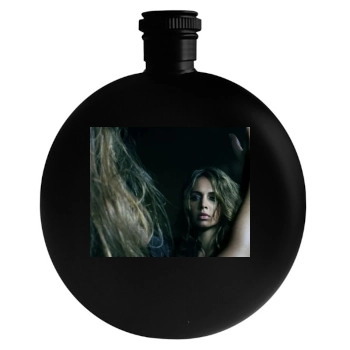 Eliza Dushku Round Flask