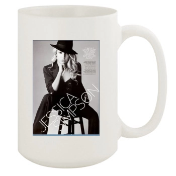 Jessica Simpson 15oz White Mug