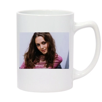 Eliza Dushku 14oz White Statesman Mug