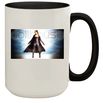 Eliza Dushku 15oz Colored Inner & Handle Mug