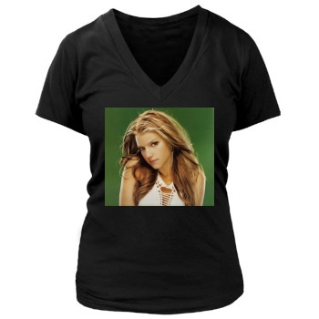 Jessica Simpson Women's Deep V-Neck TShirt