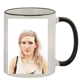 Ellie Goulding 11oz Colored Rim & Handle Mug