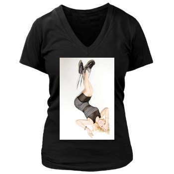 Ellie Goulding Women's Deep V-Neck TShirt