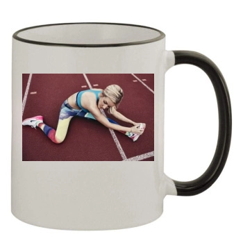 Ellie Goulding 11oz Colored Rim & Handle Mug