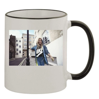 Ellie Goulding 11oz Colored Rim & Handle Mug