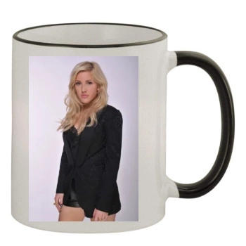 Ellie Goulding 11oz Colored Rim & Handle Mug