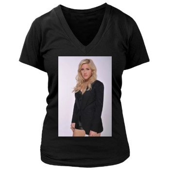 Ellie Goulding Women's Deep V-Neck TShirt