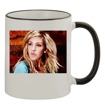 Ellie Goulding 11oz Colored Rim & Handle Mug