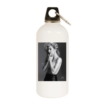 Ellie Goulding White Water Bottle With Carabiner