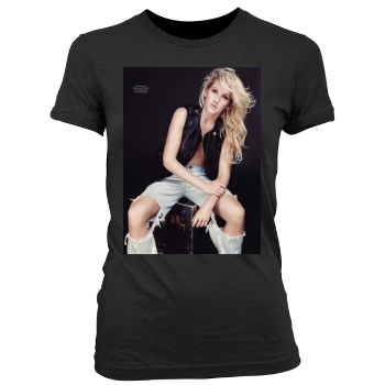 Ellie Goulding Women's Junior Cut Crewneck T-Shirt