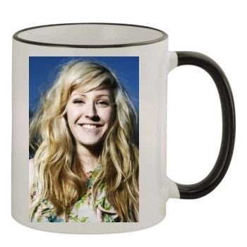 Ellie Goulding 11oz Colored Rim & Handle Mug