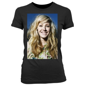 Ellie Goulding Women's Junior Cut Crewneck T-Shirt