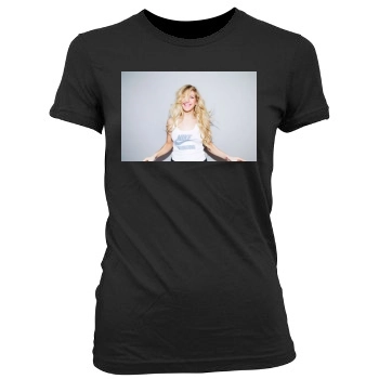 Ellie Goulding Women's Junior Cut Crewneck T-Shirt