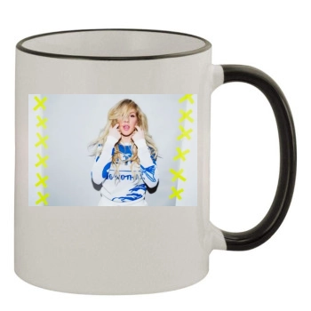 Ellie Goulding 11oz Colored Rim & Handle Mug