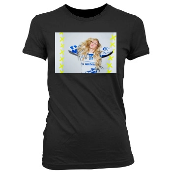 Ellie Goulding Women's Junior Cut Crewneck T-Shirt