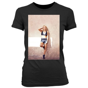 Ellie Goulding Women's Junior Cut Crewneck T-Shirt