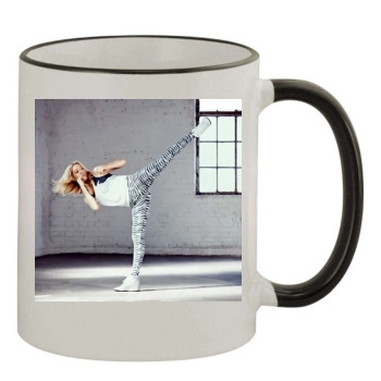 Ellie Goulding 11oz Colored Rim & Handle Mug