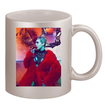 Ellie Goulding 11oz Metallic Silver Mug