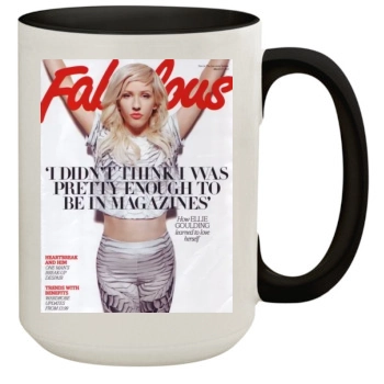 Ellie Goulding 15oz Colored Inner & Handle Mug