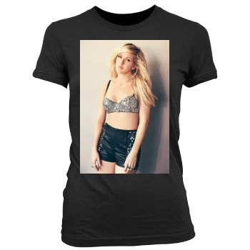 Ellie Goulding Women's Junior Cut Crewneck T-Shirt