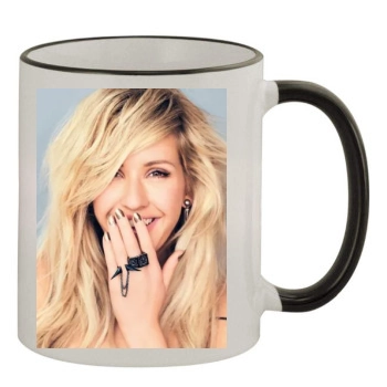 Ellie Goulding 11oz Colored Rim & Handle Mug