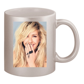 Ellie Goulding 11oz Metallic Silver Mug