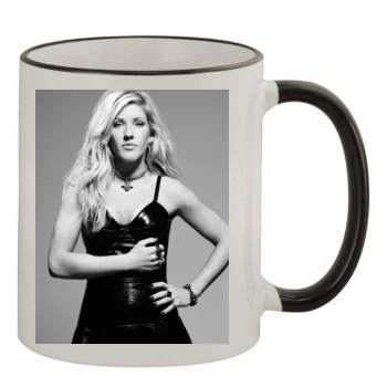 Ellie Goulding 11oz Colored Rim & Handle Mug