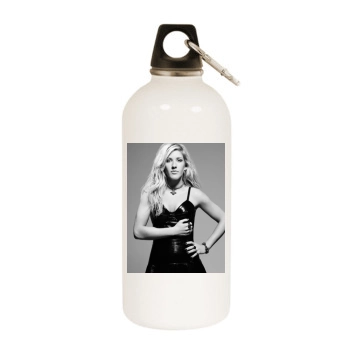 Ellie Goulding White Water Bottle With Carabiner