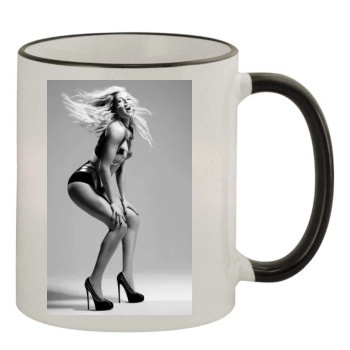 Ellie Goulding 11oz Colored Rim & Handle Mug